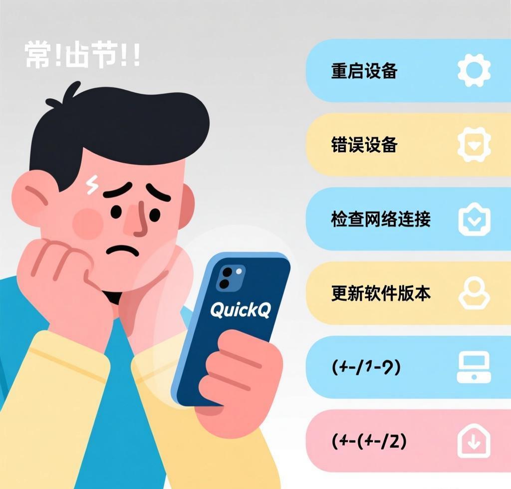 QuickQ VPN错误代码大全：含义与解决方法